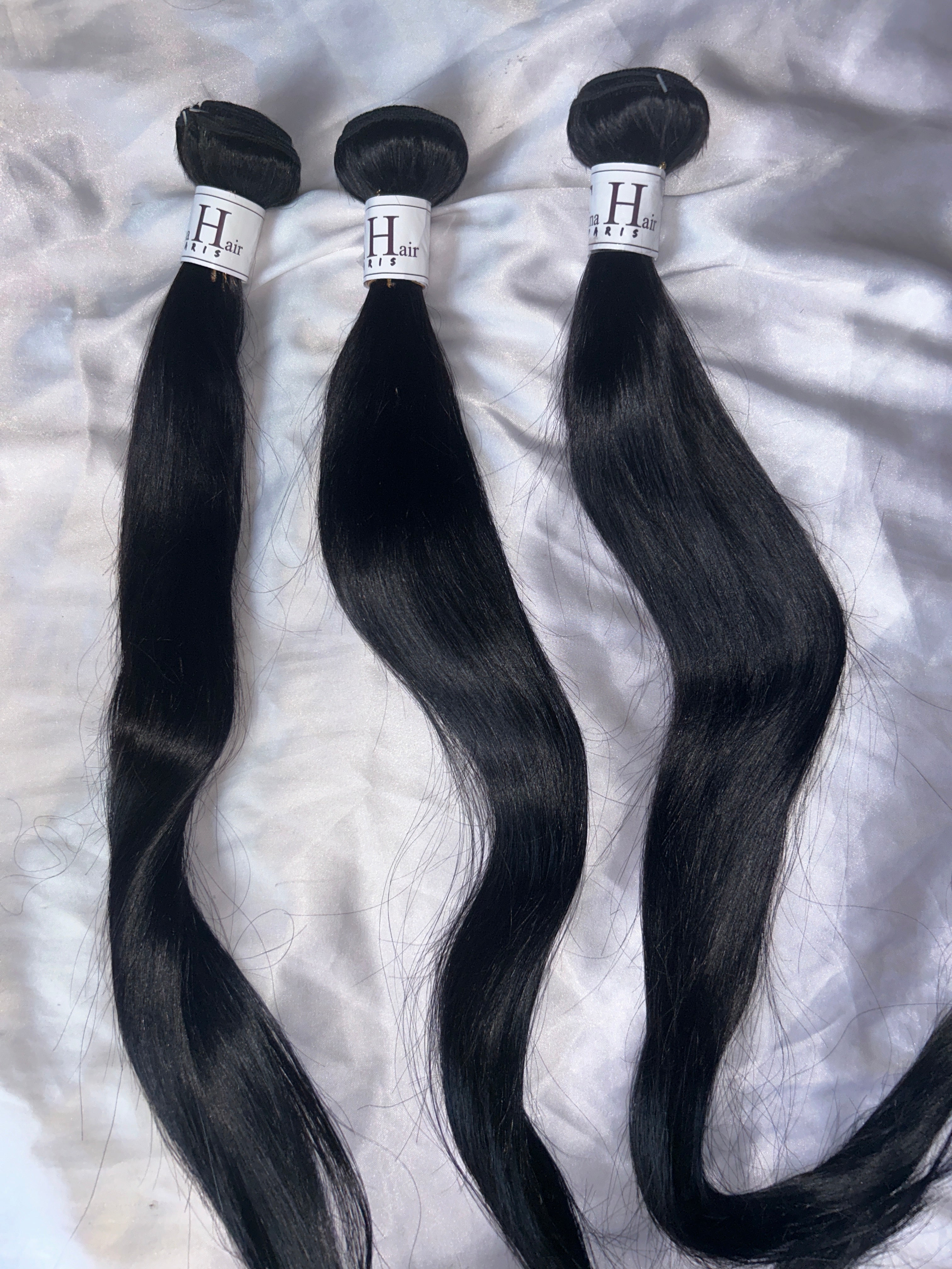 Kimia : Straight hair, 3 Bundles Hair, Natural Color