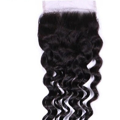 Nelya : Water Wave Hair Bundles with Closure